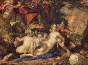 Joachim Wtewael Lot and His Daughter oil on canvas